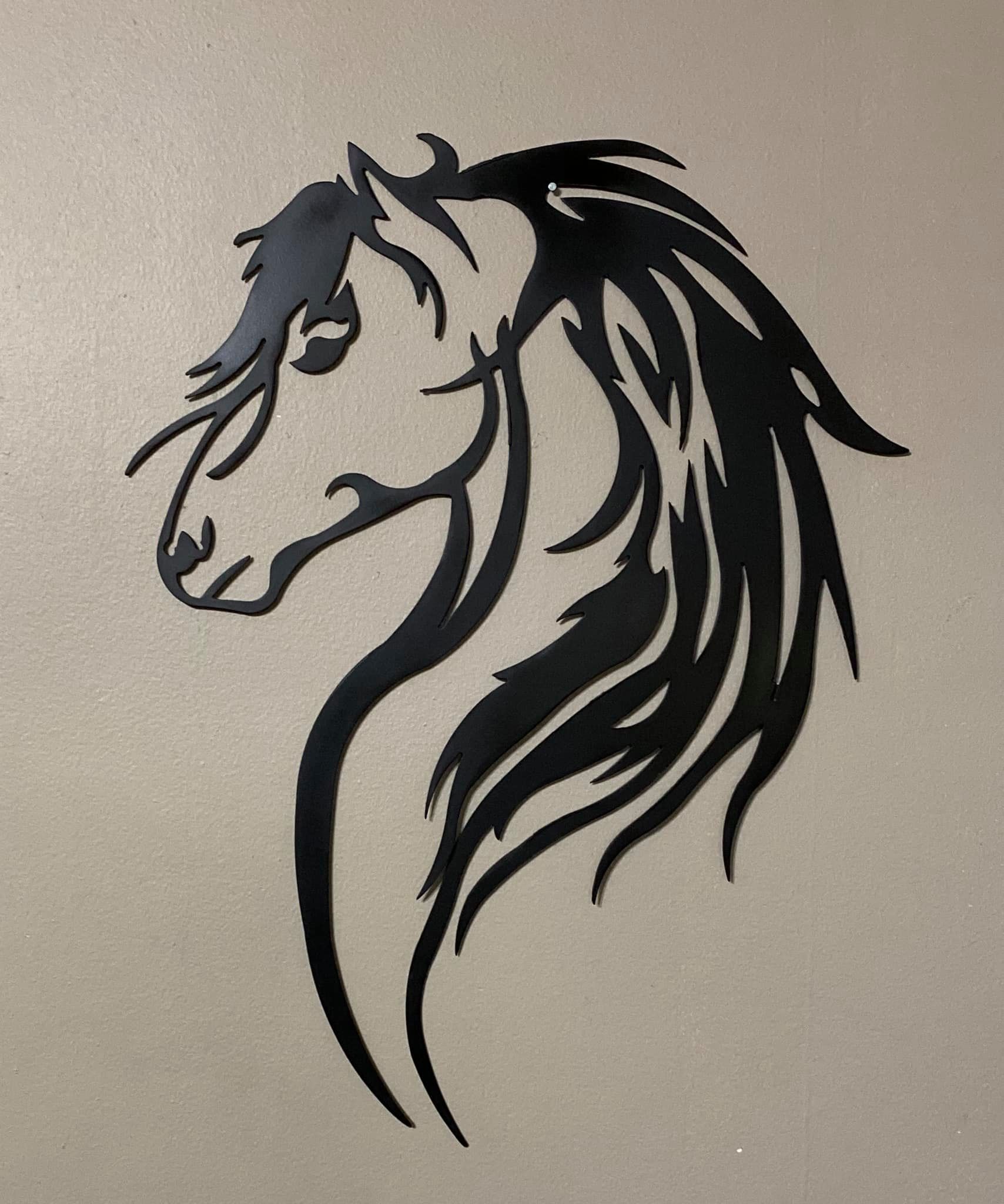 Horse Profile 1 ⋆ DED-CON METALWORKS